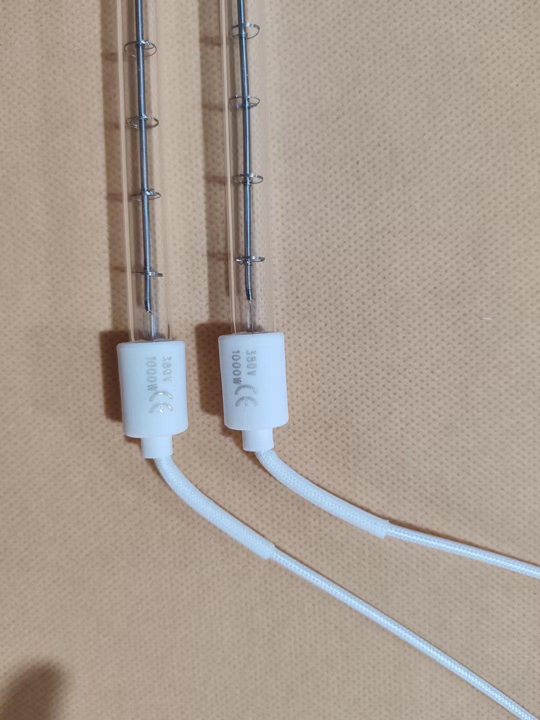 Quartz halogen infrared heat lamp 483mm 1500w