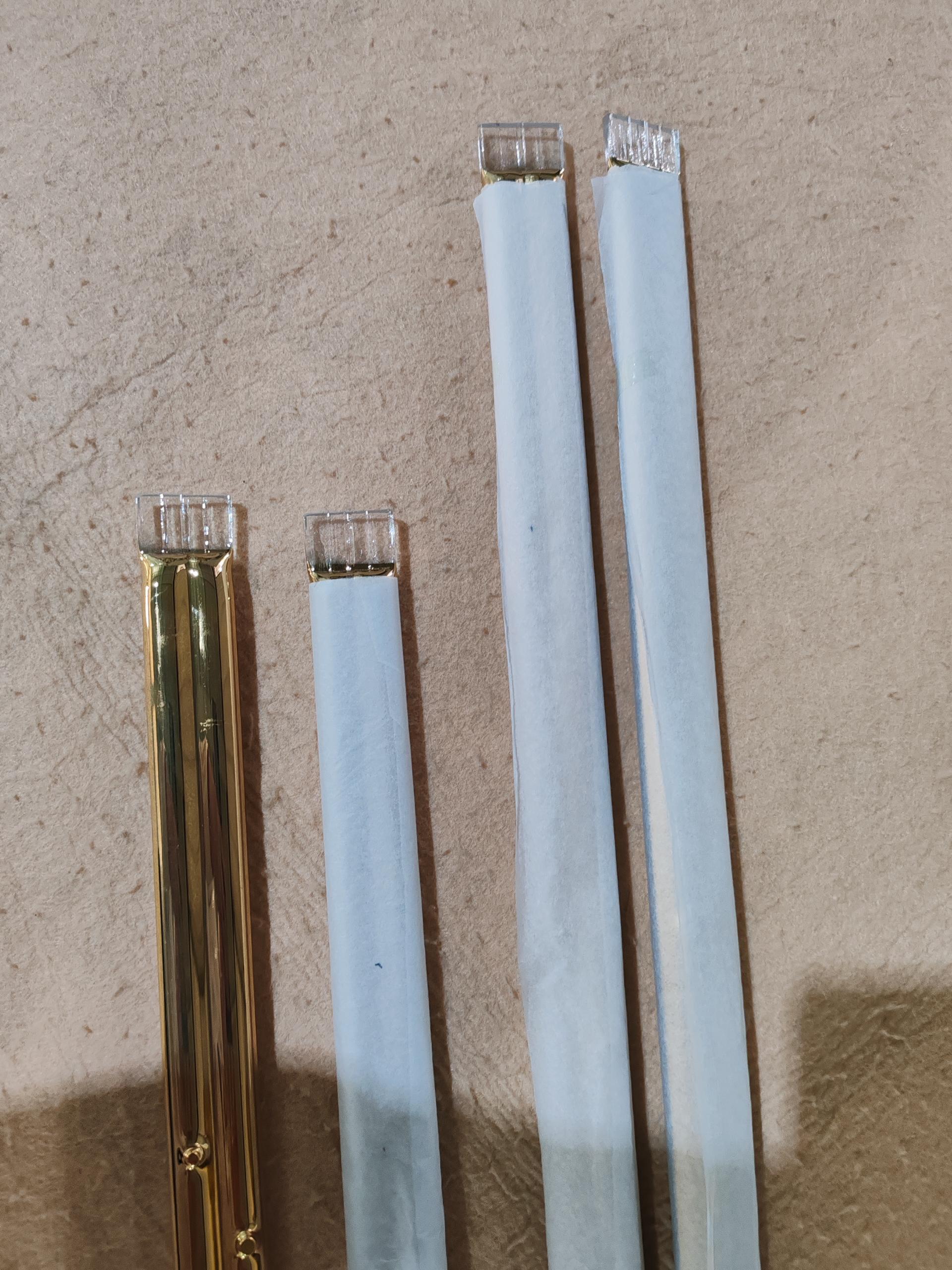 Lampada alogena a riflessione dorata per macchina soffiante automatica ad iniezione d'aria